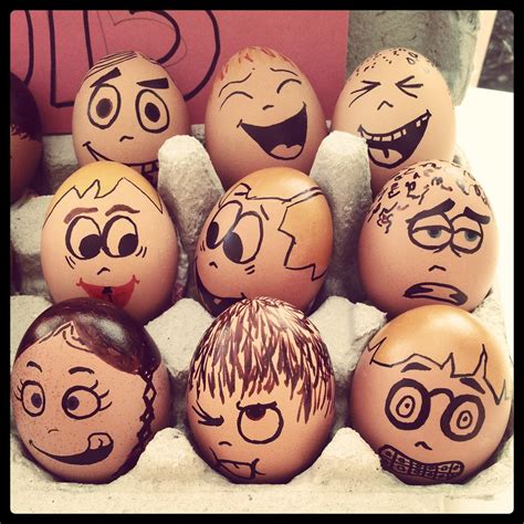 egg faces funny